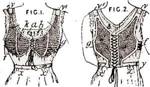 Schéma du soutien-gorge “Bien Être” 1889