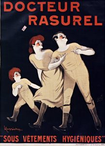 Publicité pour les sous-vêtements Rasurel